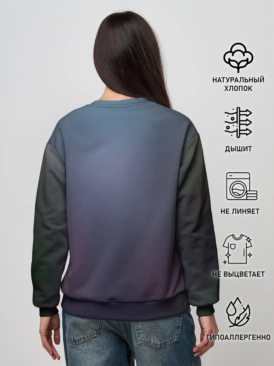 Женский свитшот / ноль два облик