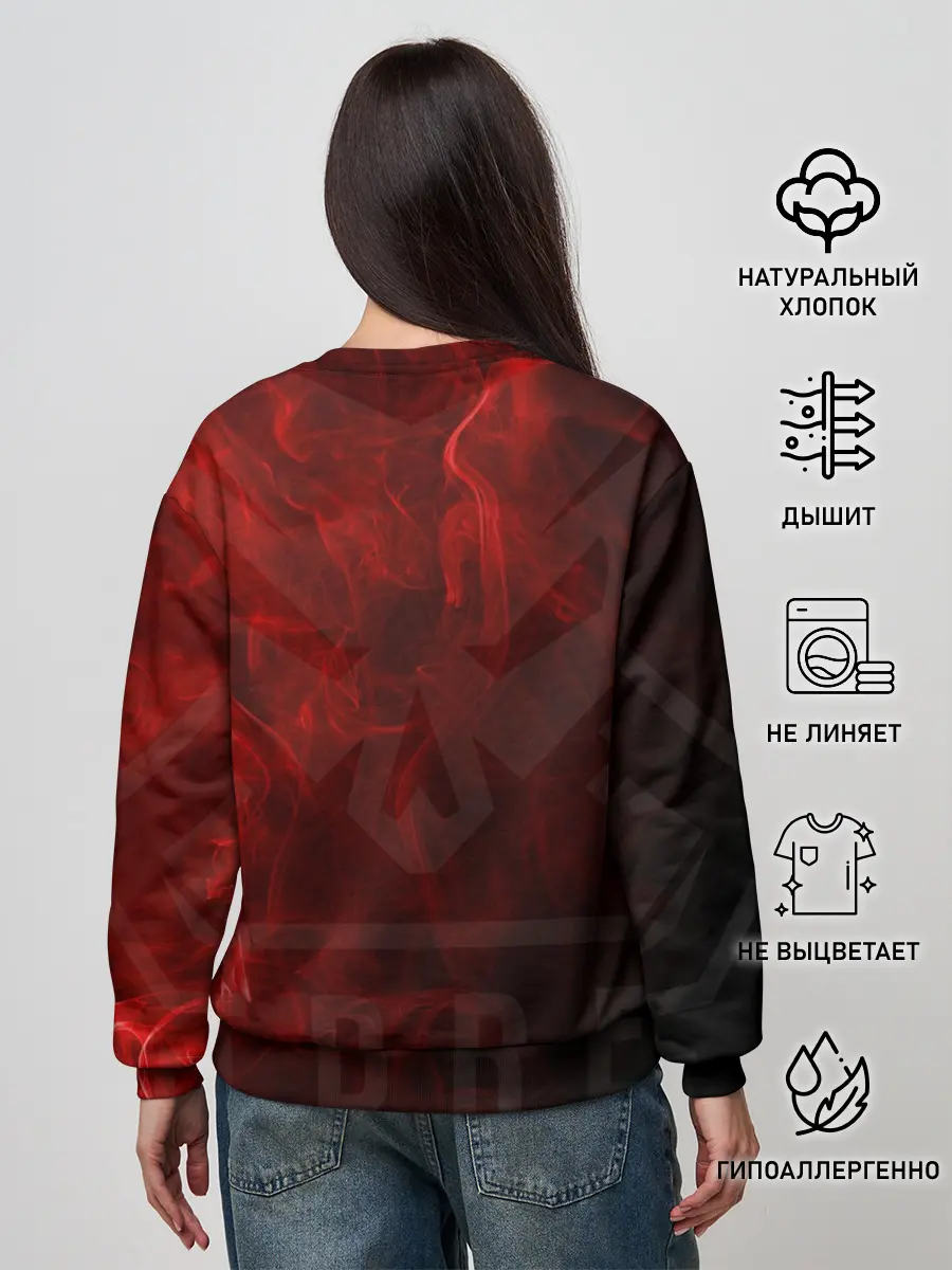 Женский свитшот / RAINBOW SIX SIEGE OUTBREAK