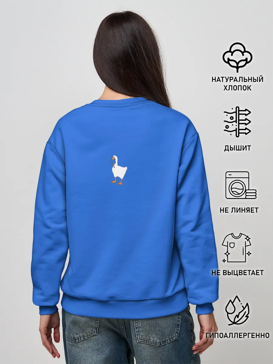 Женский свитшот / Untitled Goose Game