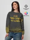 Женский свитшот / А НУ, ЧИКИ - БРИКИ И В ДАМКИ