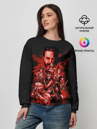 Женский свитшот / The Walking Dead
