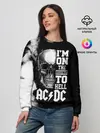 Женский свитшот / AC/DC