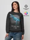 Женский свитшот / Dinosaur t-rex