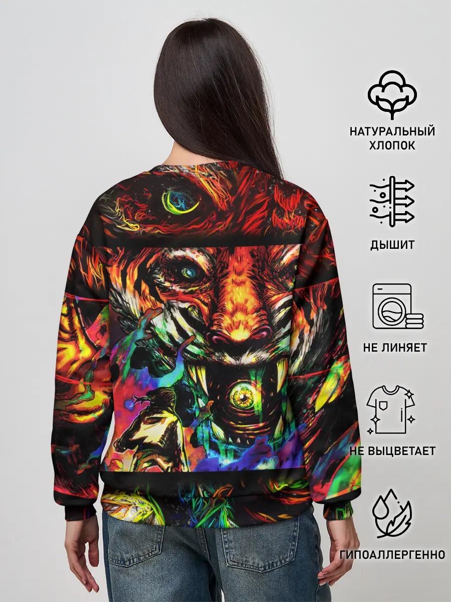 Женский свитшот / HOTLINE MIAMI