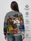 Женский свитшот / MINECRAFT BLOX