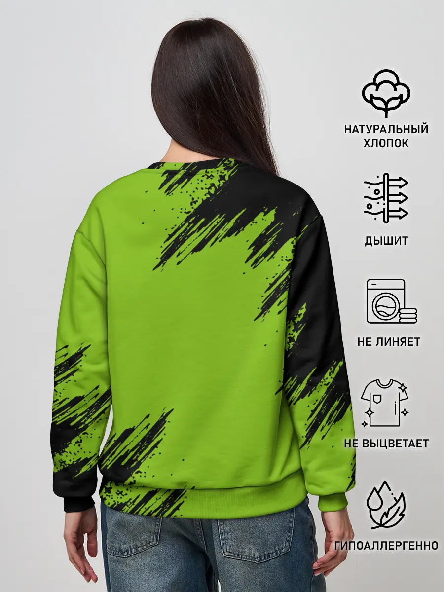 Женский свитшот / Plants vs. Zombies