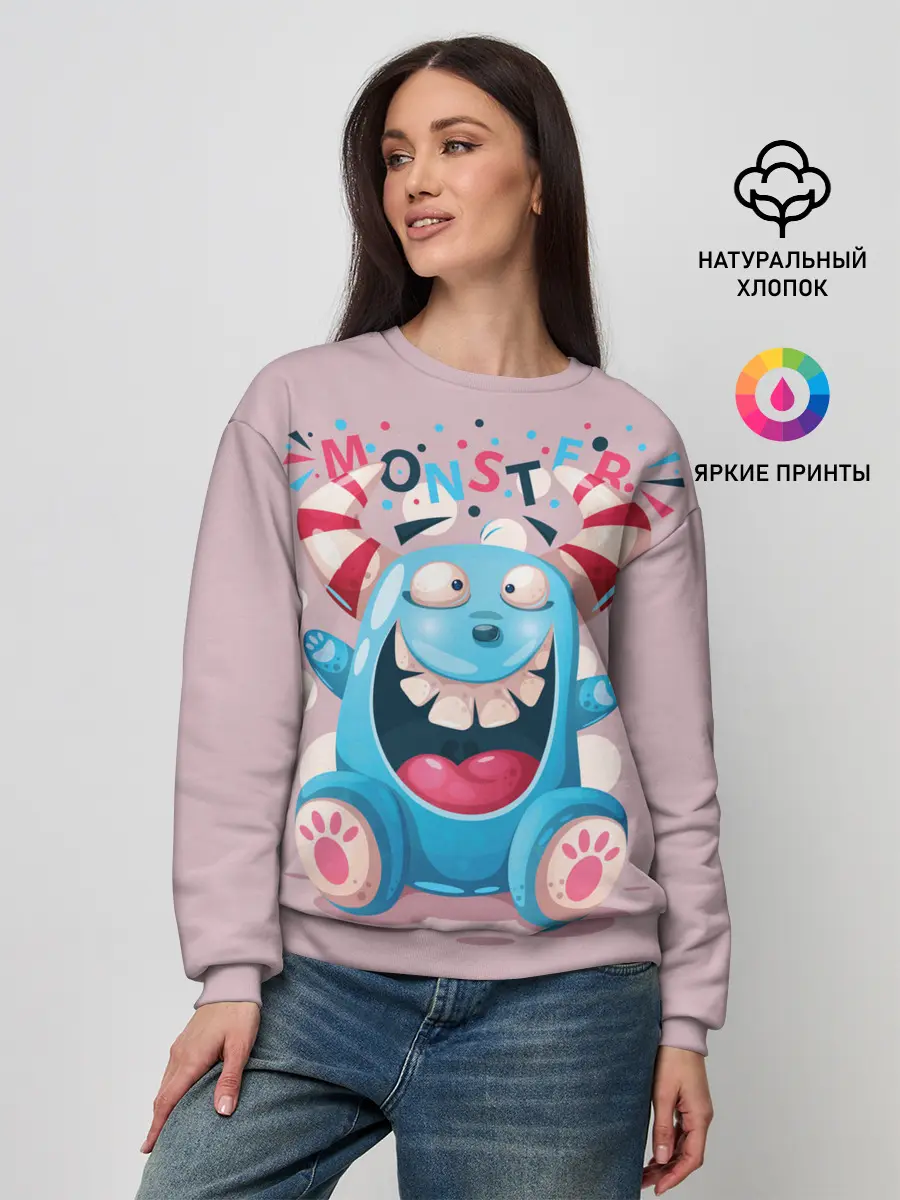 Женский свитшот / MONSTER