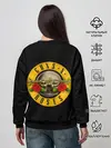 Женский свитшот / Guns n roses + Спина