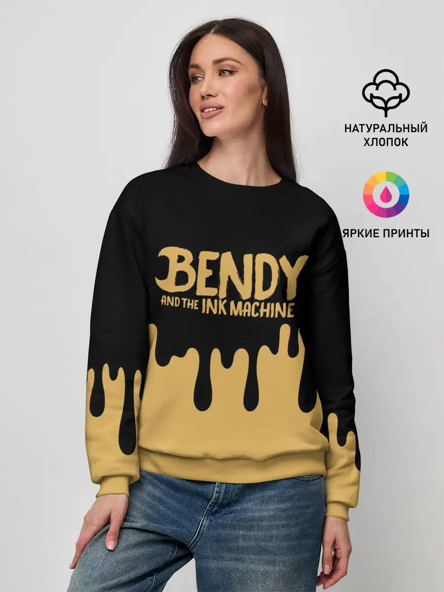 Женский свитшот / Bendy And The Ink Machine