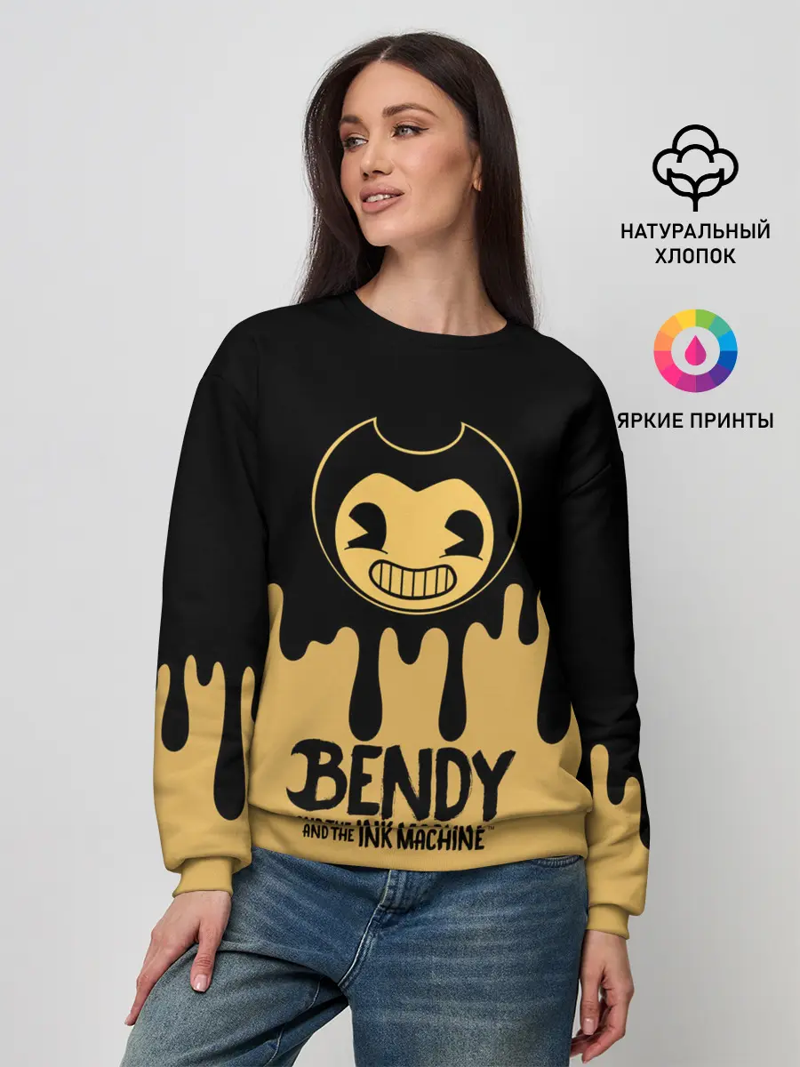 Женский свитшот / Bendy And The Ink Machine