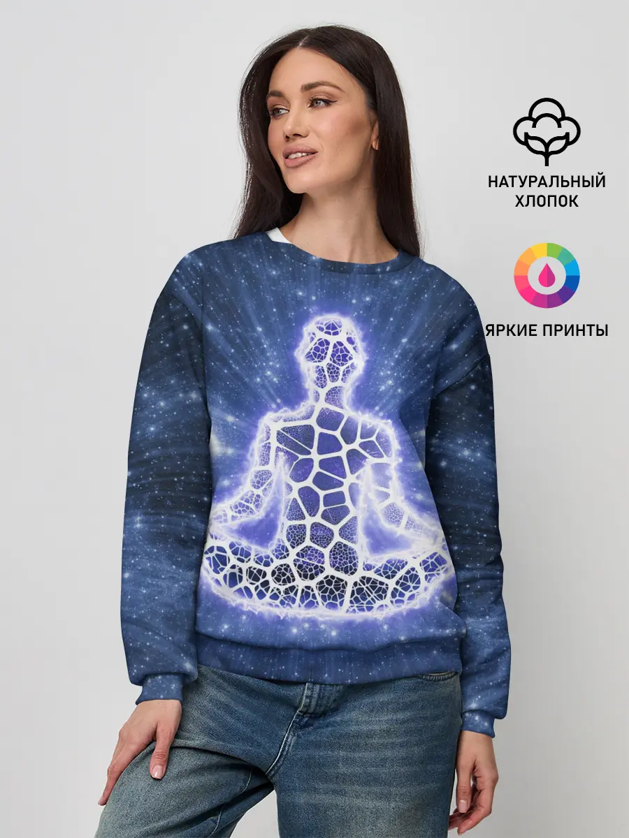 Женский свитшот / Медитация