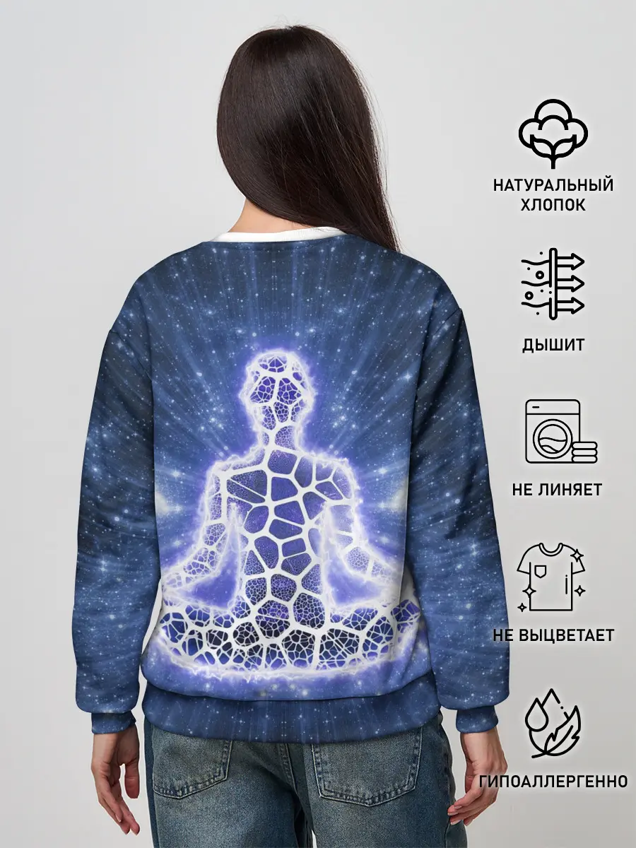 Женский свитшот / Медитация