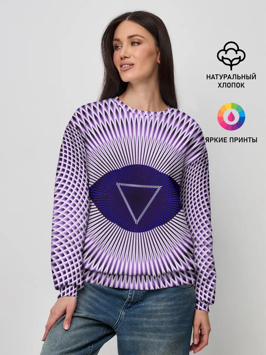 Женский свитшот / Чакра