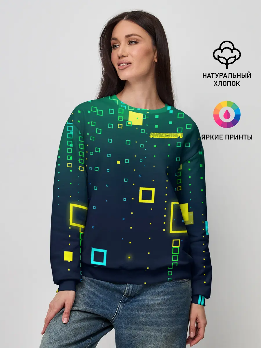 Женский свитшот / Minecraft