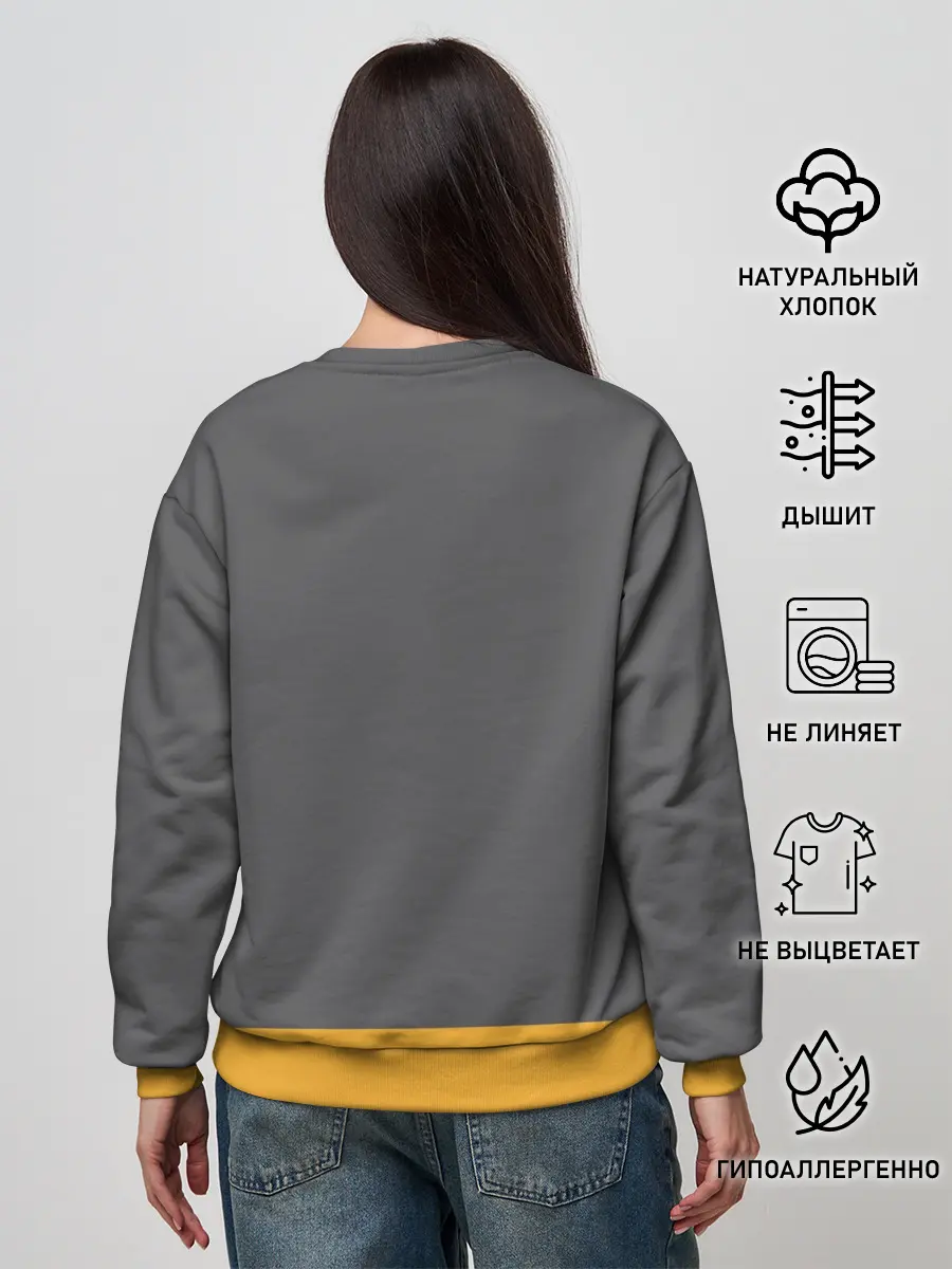 Женский свитшот / Back to the Future