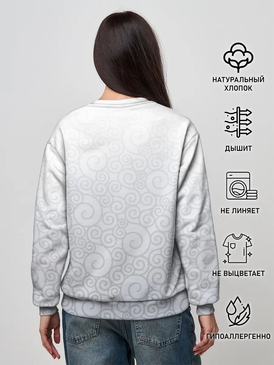 Женский свитшот / Cat-girl