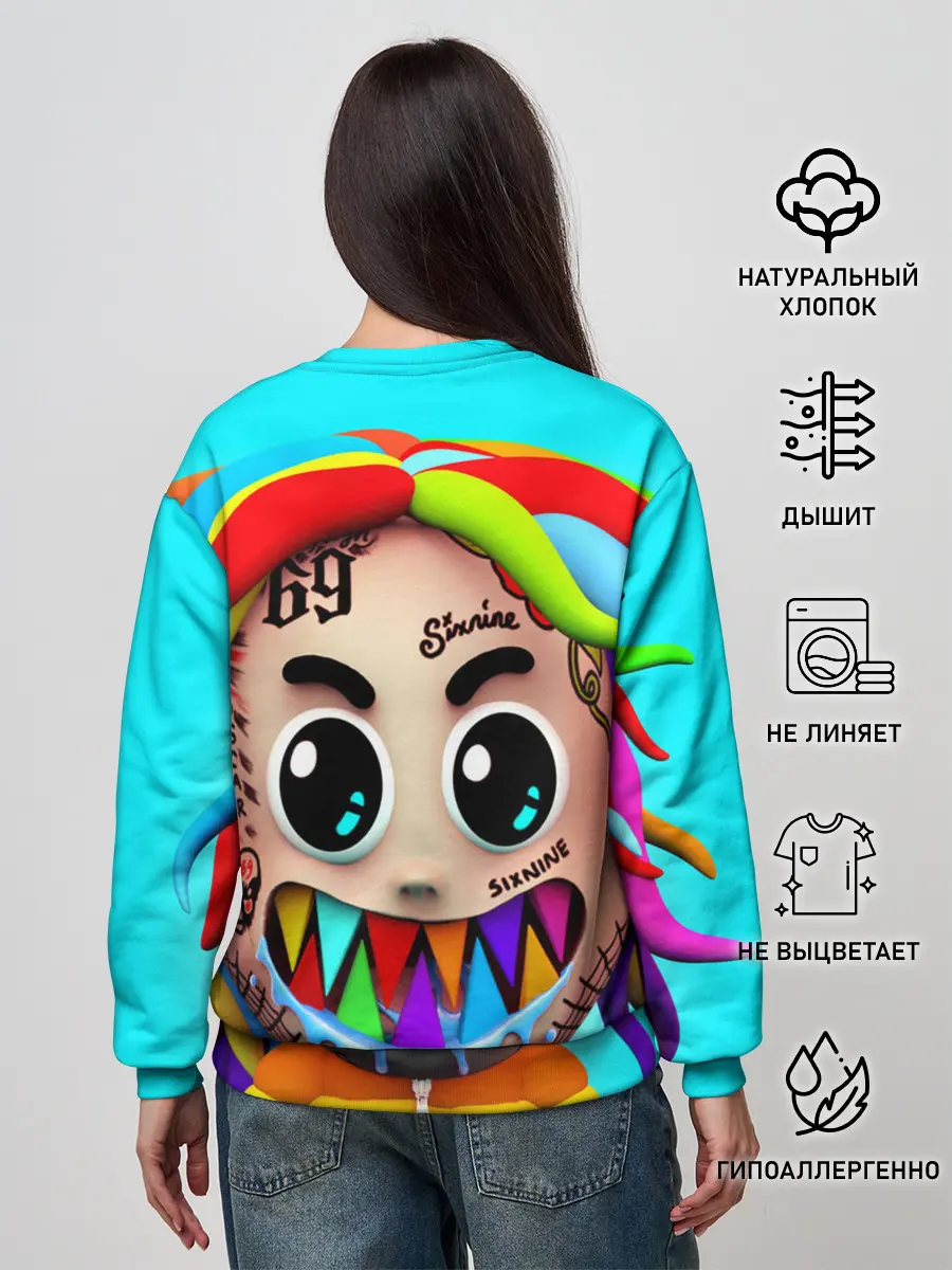 Женский свитшот / 6IX9INE