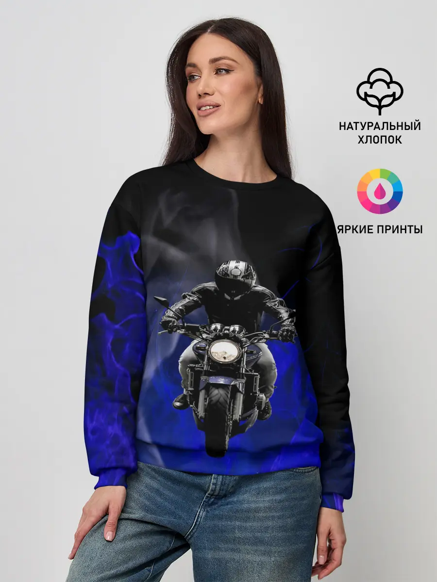 Женский свитшот / МОТОЦИКЛЫ