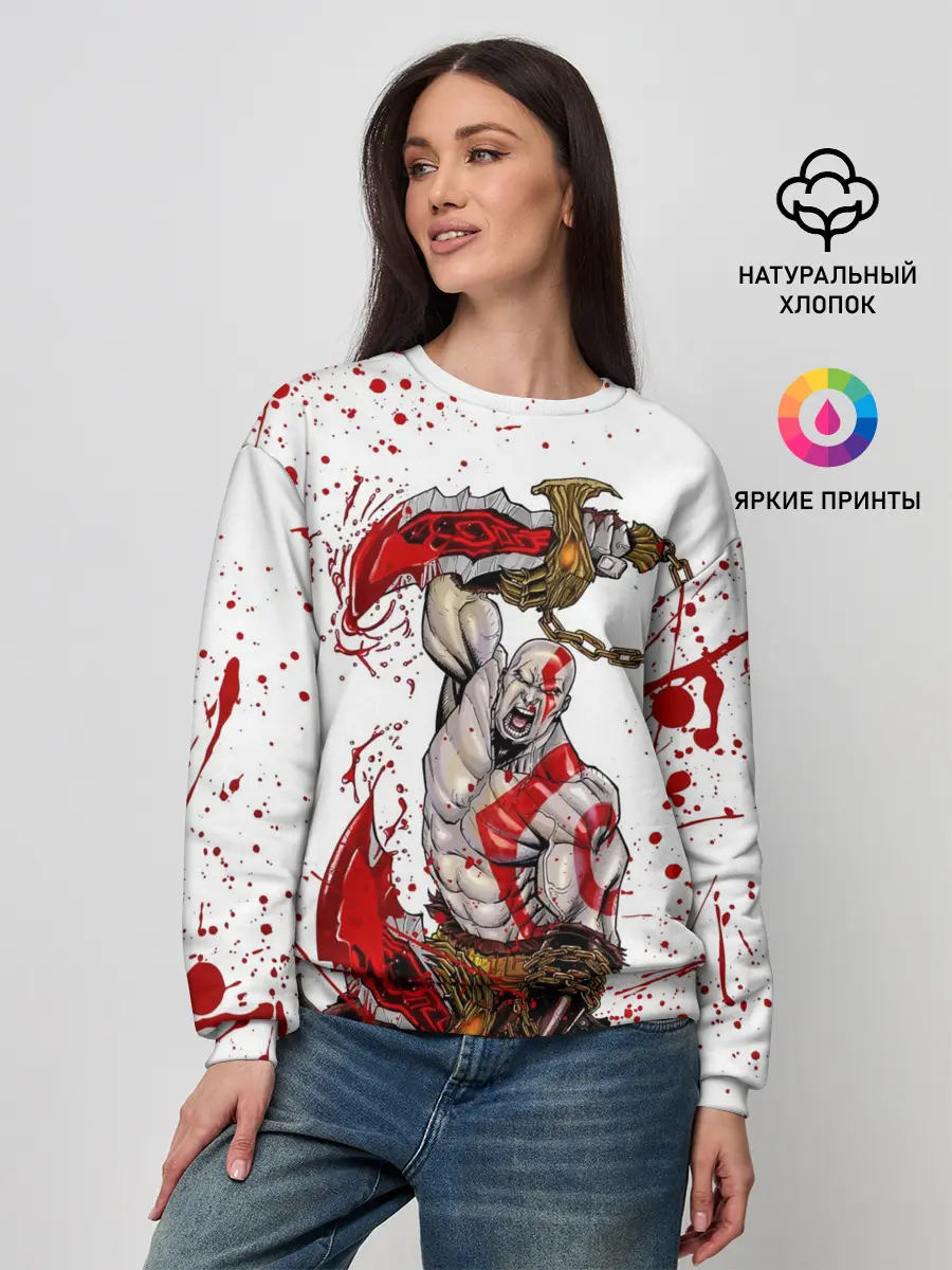 Женский свитшот / GOD OF WAR