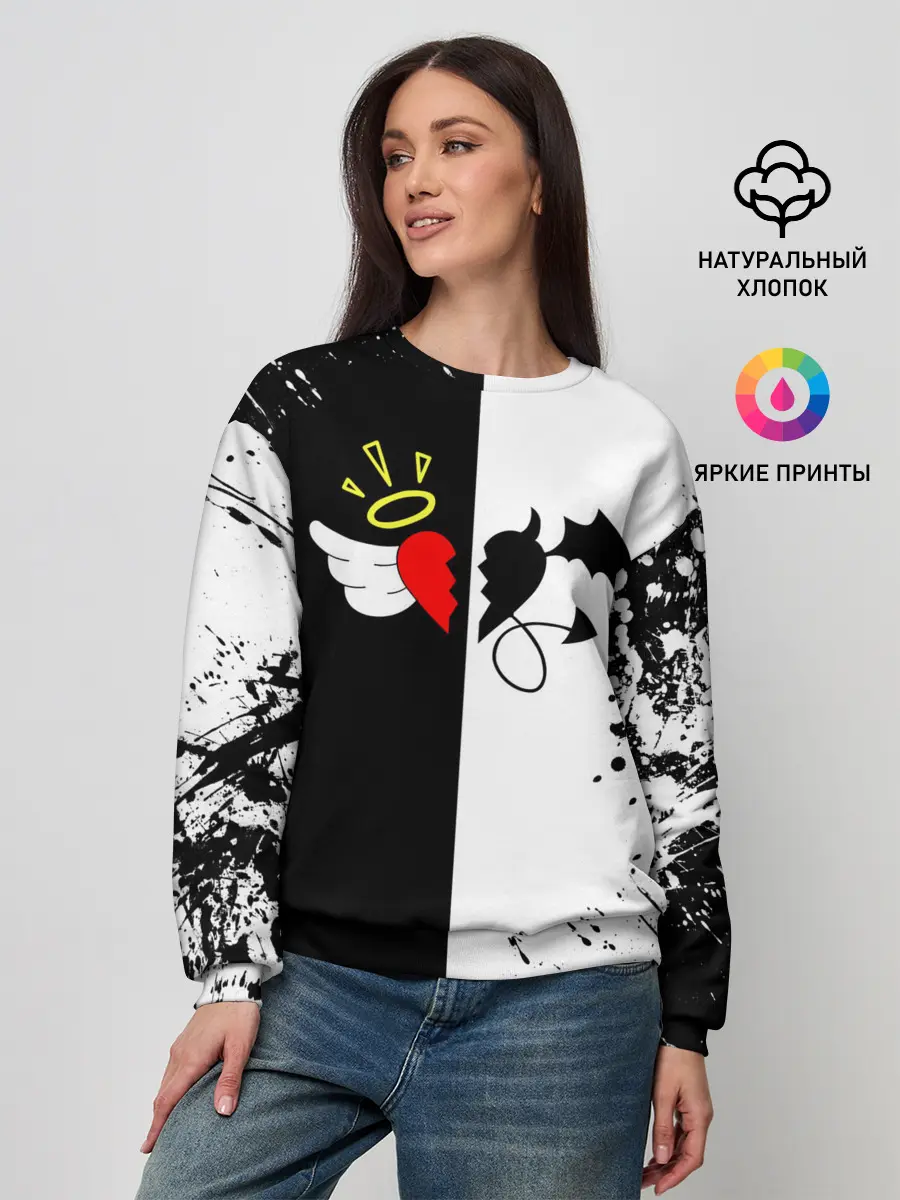 Женский свитшот / Добро и зло, Payton Moormeier