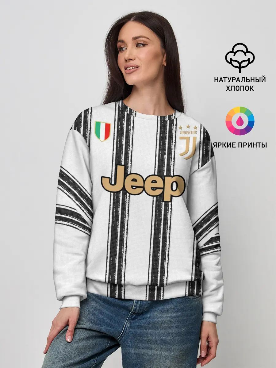 Женский свитшот / Juventus home 20-21