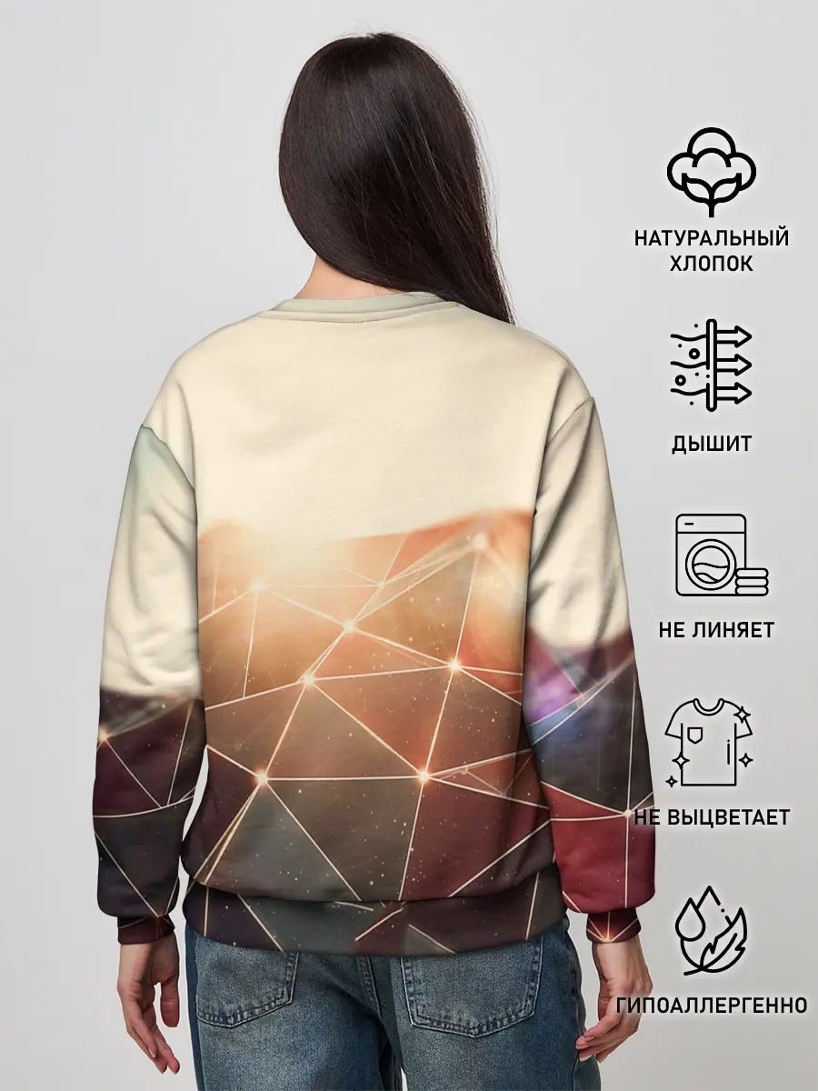 Женский свитшот / ABSTRACT DIGITAL