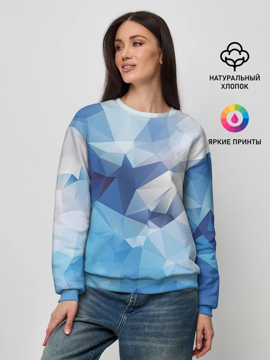Женский свитшот / Абстракция