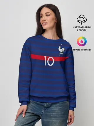 Женский свитшот / Mbappe home EURO 2020