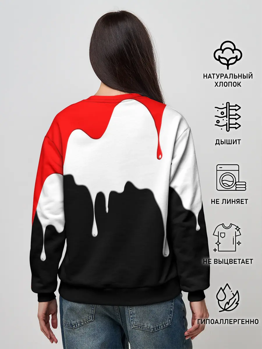 Женский свитшот / ПОДТЁКИ.