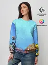 Женский свитшот / Подводный мир