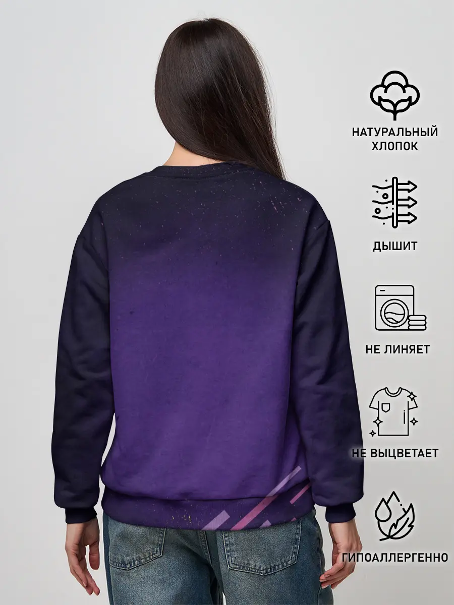 Женский свитшот / Neon One Piece