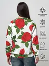Женский свитшот / BTS Roses | White