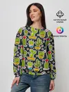 Женский свитшот / Кактусы