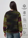 Женский свитшот / HORIZONTAL GEOMETRY