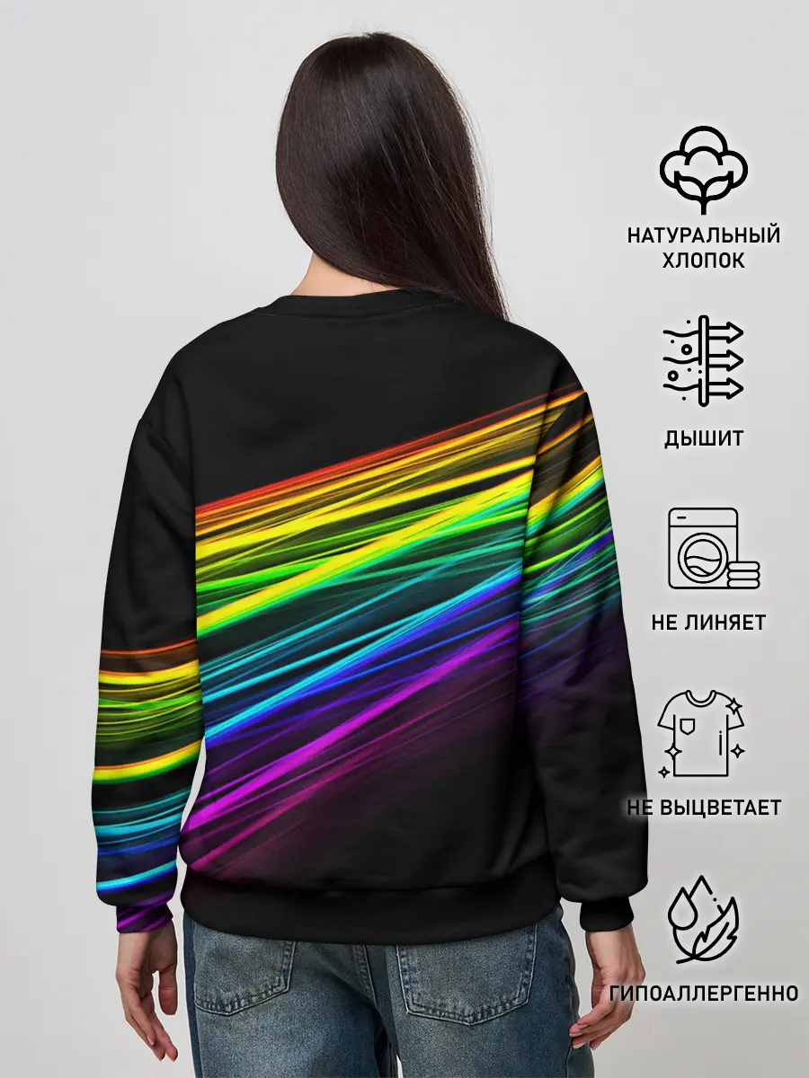 Женский свитшот / АБСТРАКЦИЯ
