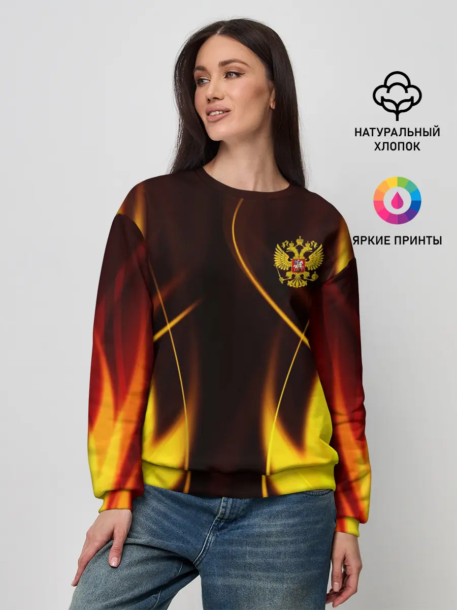 Женский свитшот / Russian style | Русский стиль