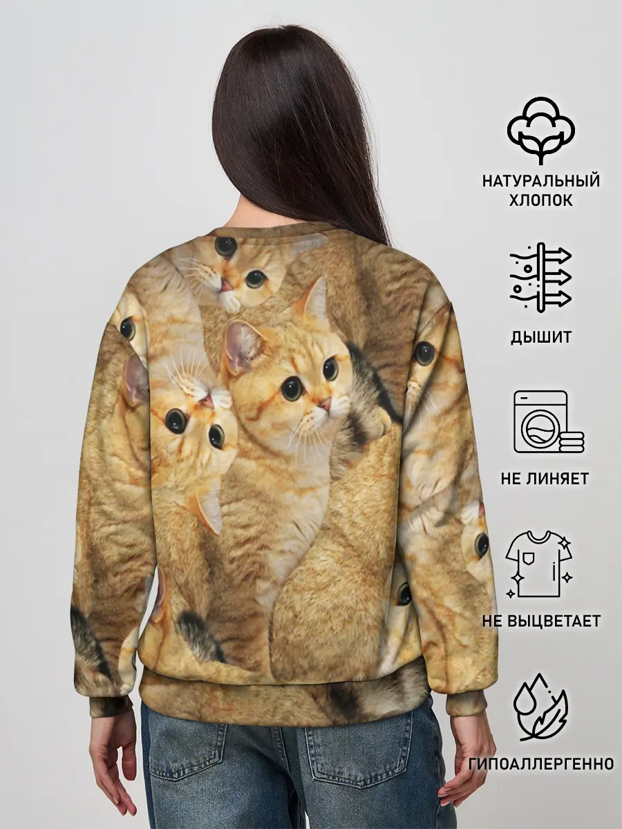 Женский свитшот / КОТЯТУШКИ