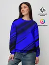 Женский свитшот / Blue and Black