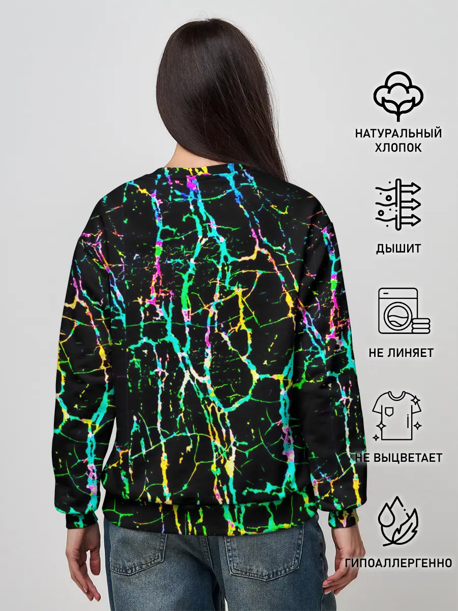 Женский свитшот / Текстура