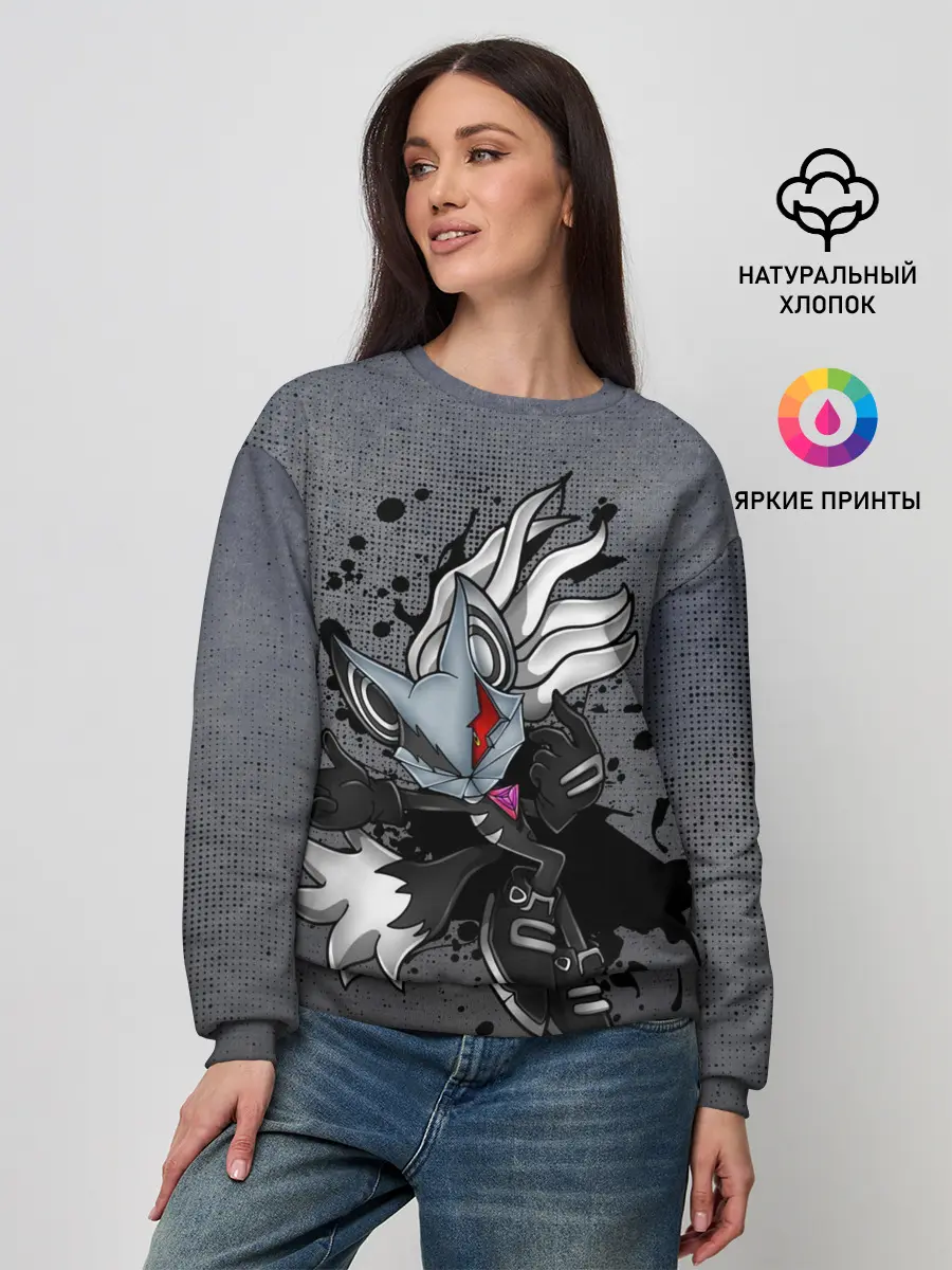 Женский свитшот / Cat Sonic