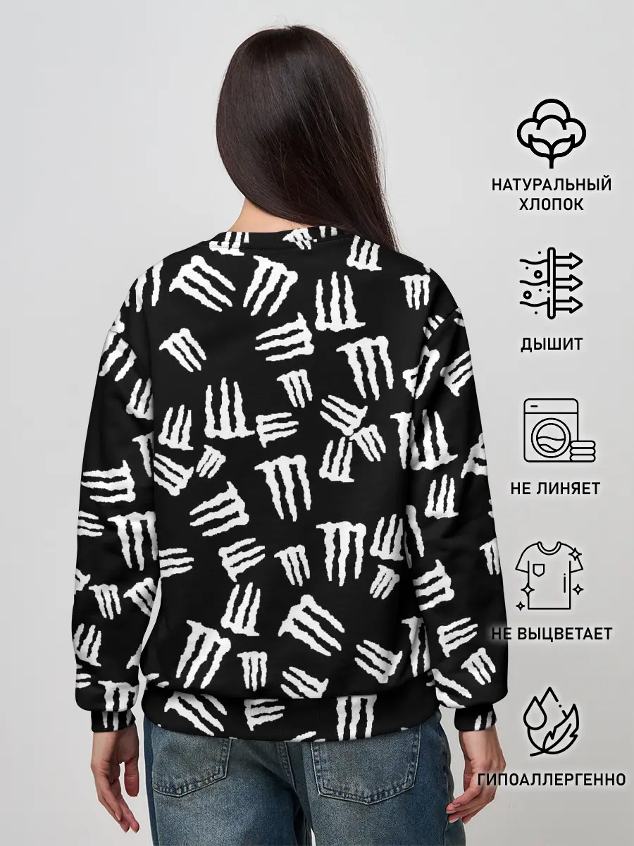 Женский свитшот / MONSTER ENERGY