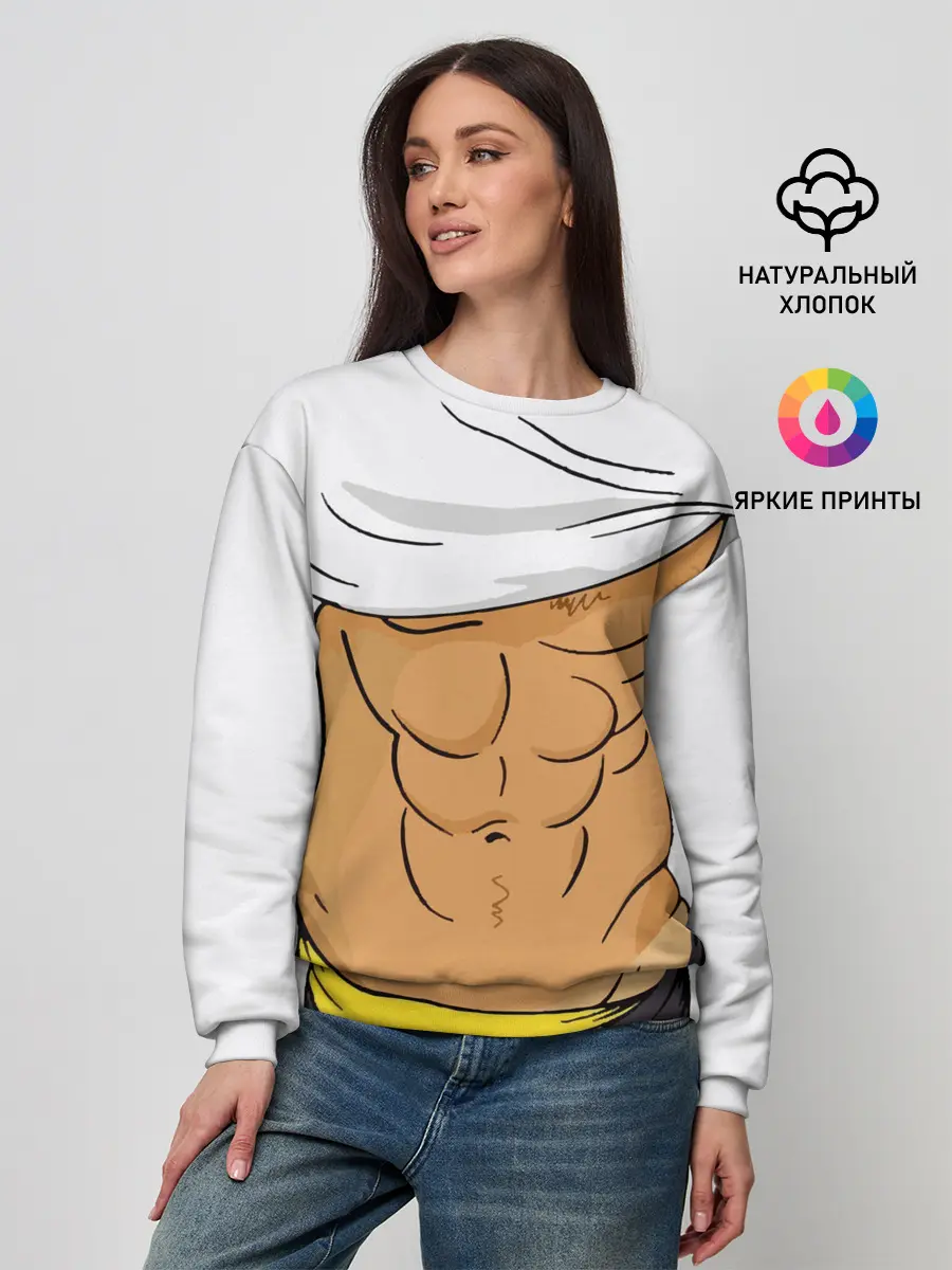 Женский свитшот / Мужской торс