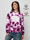 Женский свитшот / череп