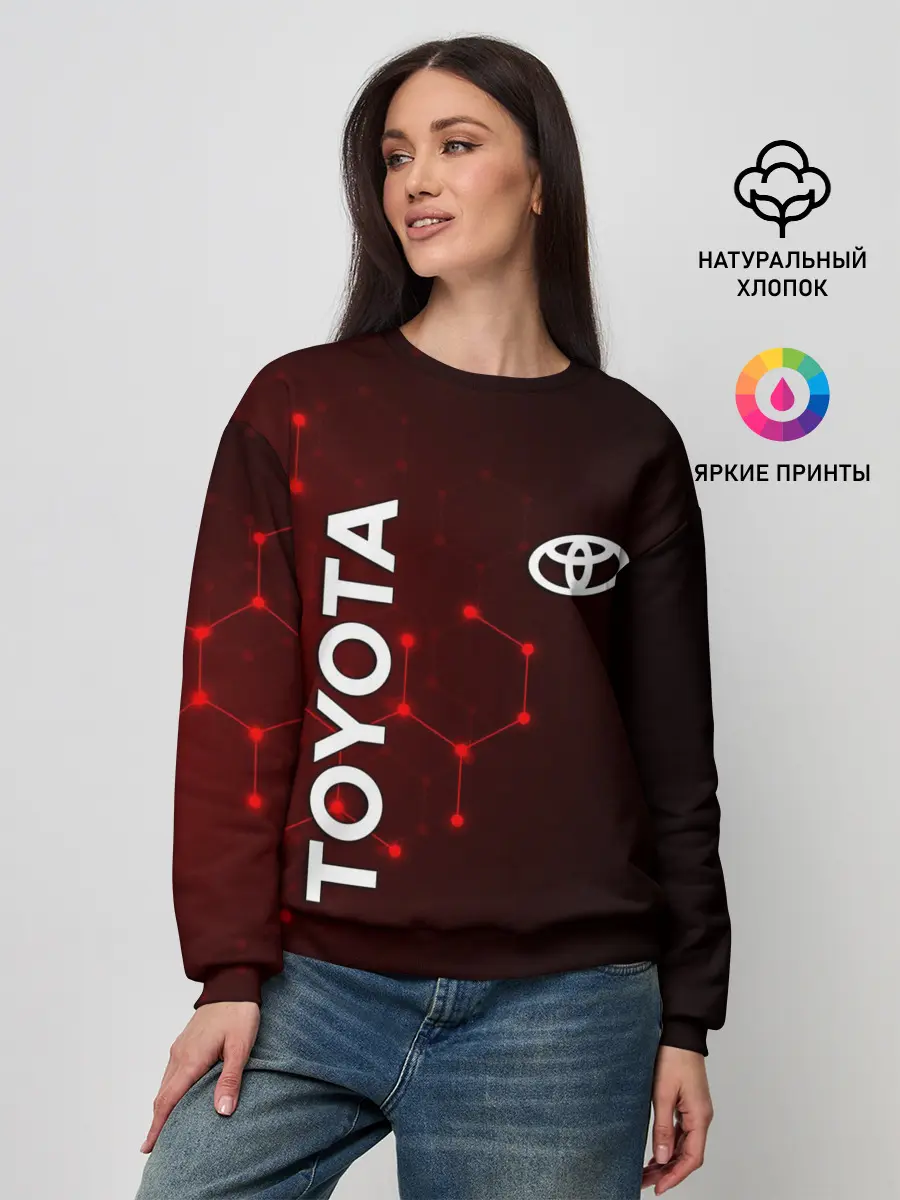 Женский свитшот / TOYOTA