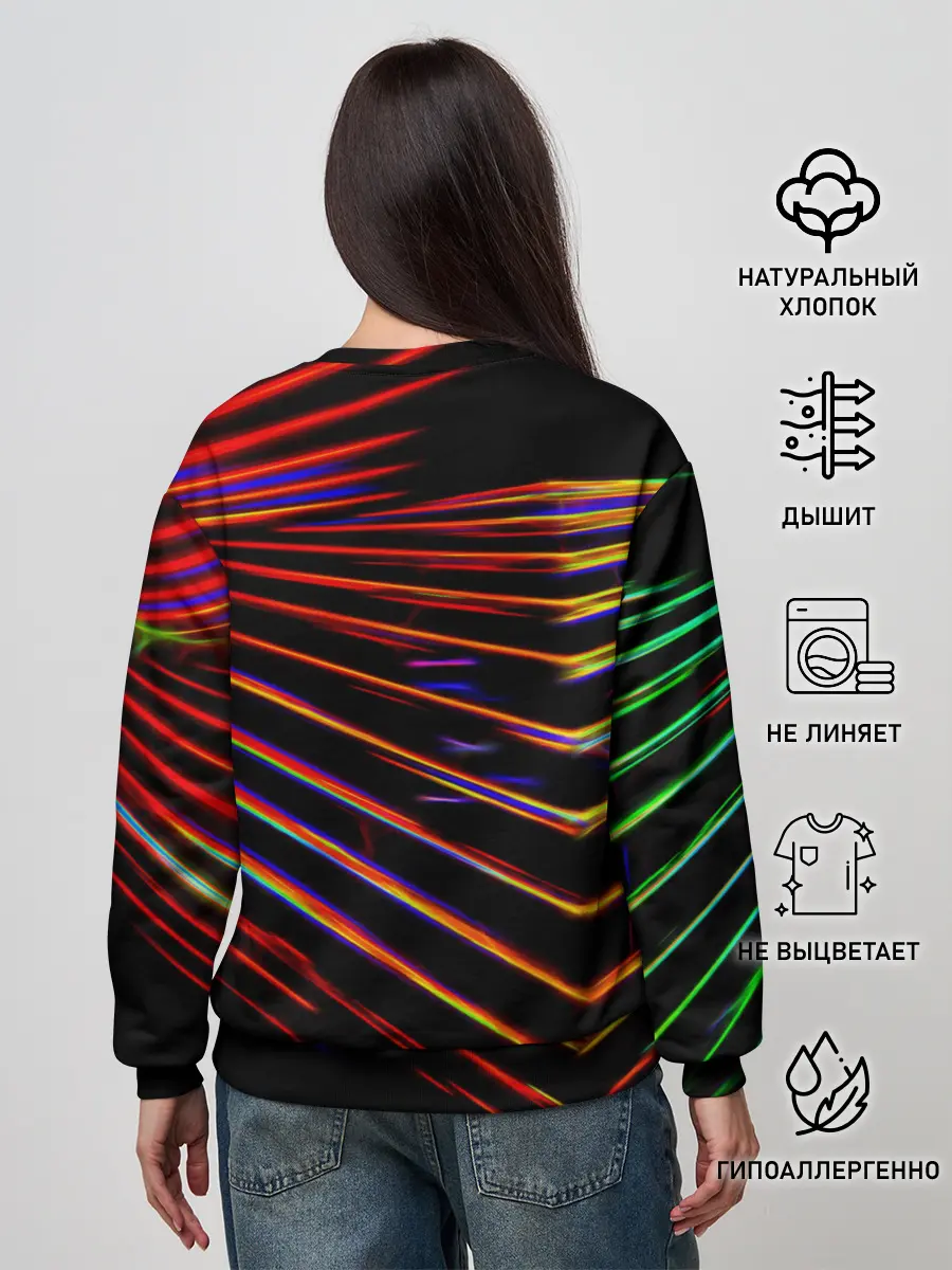 Женский свитшот / STRIPES COLOR