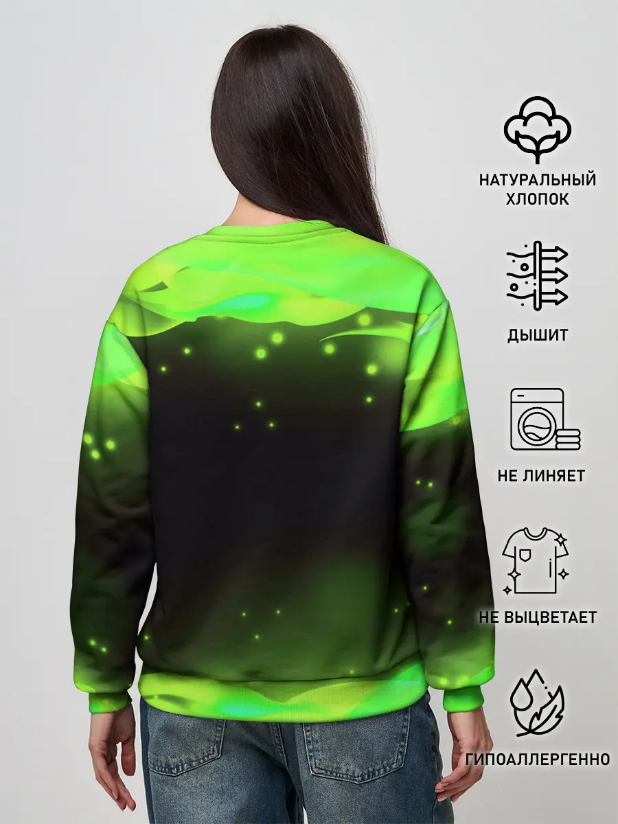 Женский свитшот / Minecraft 1