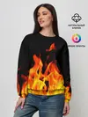 Женский свитшот / ОГНЕННЫЙ