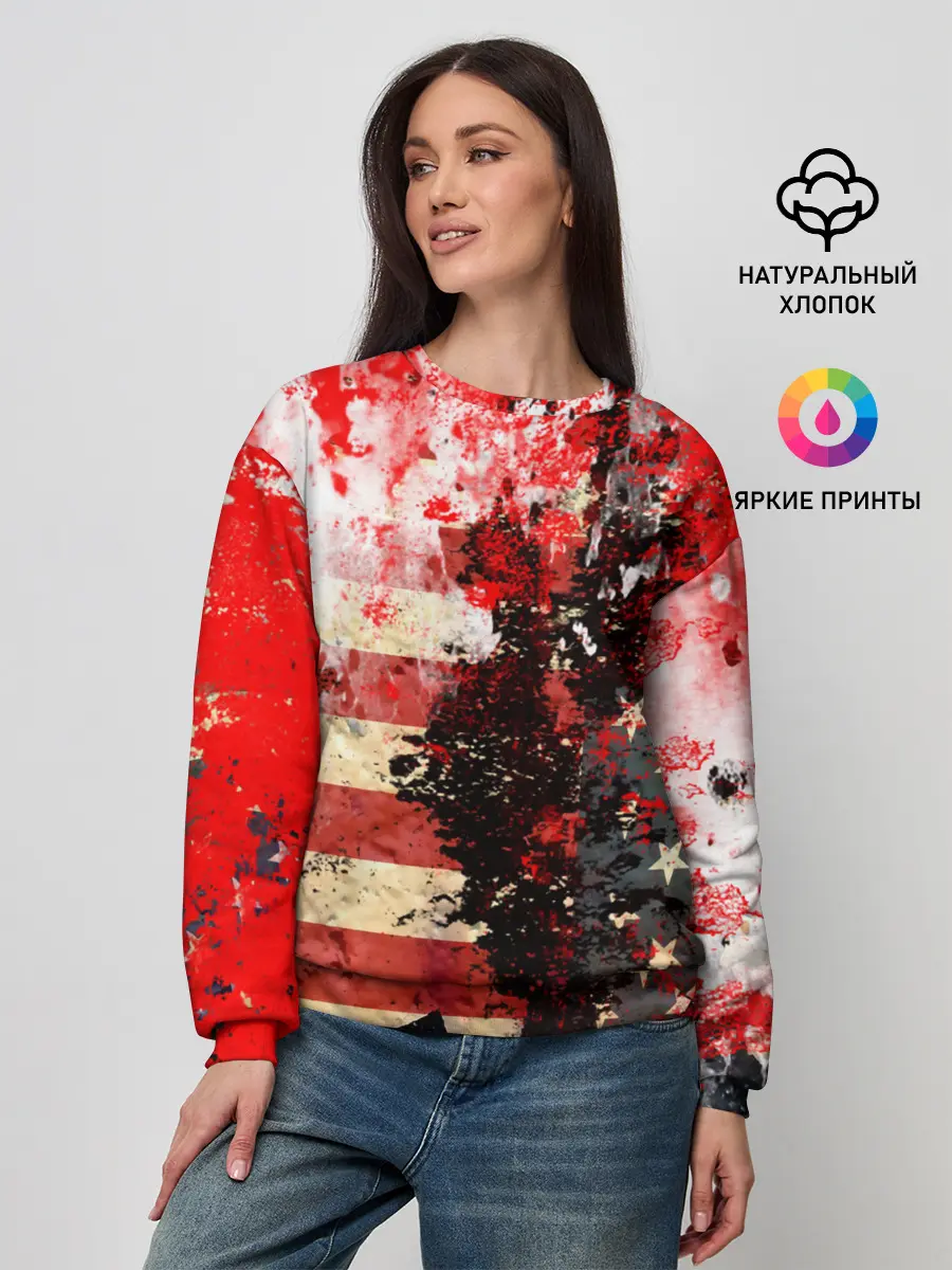 Женский свитшот / США