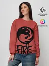 Женский свитшот / Emblems Fire