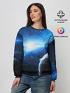 Женский свитшот / Космос